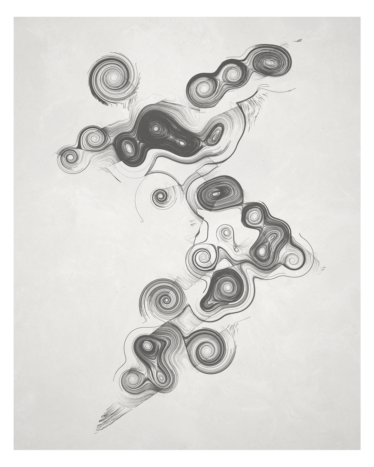 Line drawing, two of four